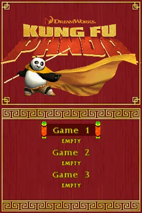 Kung Fu Panda (USA) screen shot title